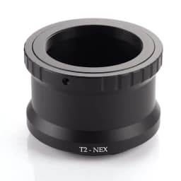 T2-NEX Telephoto Mirror Lens Adapter Ring for Sony NEX E-Mount Cameras to Attach T2/T Mount Lens