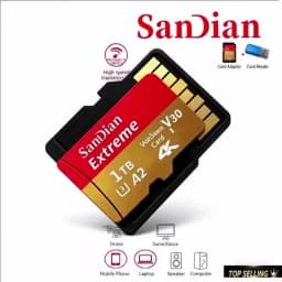 2026 Hot Sale Micro TF Card V30 Class10 High Capacity Flash Memory Card Multiple Sizes for Office Computer/Monitoring/Phones