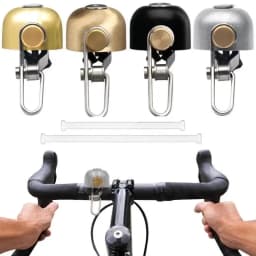 Retro Classical Bicycle Bell Clear Loud Sound Steel Copper MTB Mountain Bike Handlebar Ring Horn Safety Cycling Warning Alarm