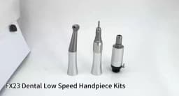 NSK Polishing Tools FX25 FX65 Dental 1:1 Direct Drive Contra Angle Low Speed Handpiece Mini Head Dentistry Against Contra Angle