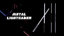 RGB EMetal Lightsaber Dueling Smooth Swing Sword Sabre De Luz 14 Color Changing with Sounds Flashing Toy