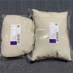 2pcs Set of Car Memory Foam Neck Pillows & Lumbar Support Cushions | Ergonomic Design, Anti-Static, Comfortable Headrests