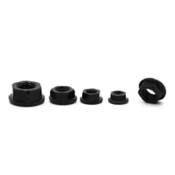 Black Carbon Steel Nut M3 M4 M5 M6 M8 M10 M12 Serrated Spinlock Flange Hex Lock Nuts