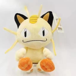 25cm Original Plush Toy Cute Meowth Soft Kawaii Cute Best Gifts for Anime Cartoon Plush Doll Figure Toy for Kids Birthday Gift