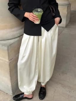 LIinar 2026 Spring Summmer Pant Women Stylish Versatile High-waisted Harem Pants Lightweight Flowing Loose-fitting Pant