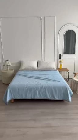 New Wave Pattern Cool Summer Blanket Natural Coolness Qulited Duvet Cooling Sensation Comforter Well-vetilated Queen King Quilt
