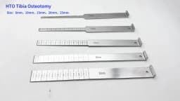 Stainless Steel Thin Osteotome Bone Knife for HTO Tibia Osteotomy Orthopedic Surgery Instrument