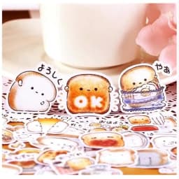 40pcs Creative Cute Self-made Bread Story/ Food Scrapbooking Stickers /Decorative Sticker /DIY Craft Photo Albums Kawaii