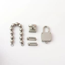 2/5/10Sets Satin silver Metal Square Tiny Bag Turn Lock Twist Lock Clasp For Women Handbag Shoulder DIY Hardware Accessories