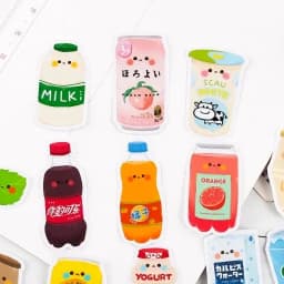 30pcsLovely Drink Ins Wind Hand Account Sticker Mobile Phone DIY Photo Album Decoration Small Pattern IPad Food