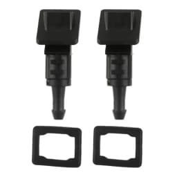 2Pcs 986301H510 Black Plastic Windscreen Washer Jets Windshield Washer Wiper Water Spray Nozzle Fit for Kia Ceed 2006 2007-2012
