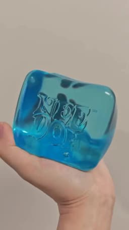 Needoh Nice Berg Giant Cube Sensory Toys Transparent Maltose Filler Hand Squeeze Soft Slow Rebound Vent Stress Reliever Desk Toy