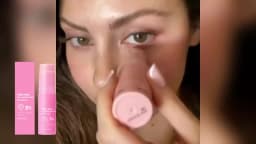PDRN Infused Pink Collagen Multi Balm Stick Hydrating Firming Wrinkle Care Stick Target Face Neck Eye Lip Dry Dull Skin