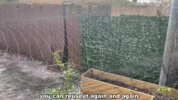 Heavy-Duty Duck Cage 49x24ft, Bird Proof Netting for Chicken Coop, Poultry Fence, Garden Climbing Net with 15 Cable Ties
