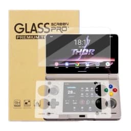 For AYN THOR Screen Protector Anti-scratch THOR Flip Dual Screen Game Console HD Full Screen Tempered Glass Protectors