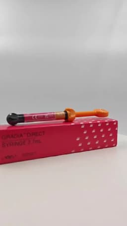 NEW Dental GC Gradia Direct Light‑Cured Composite Restorative 2.7mL  Nano Resin Filling Material for Anterior Posterior Teeth