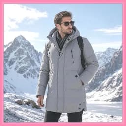 Men's Winter Hooded Puffer Parka Plus Size 7XL 8XL Thermal Warm Windbreaker Coat Mid-Long Heavyweight Casual Outdoor Jacket