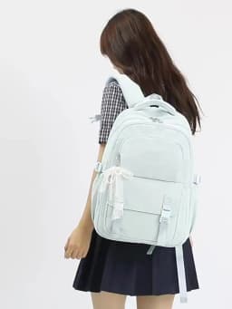 forgirls back toschool bags concise backpackforkidsschoolbagLightanddurable Highqualitylargecapacitygoodclassificationandstorage