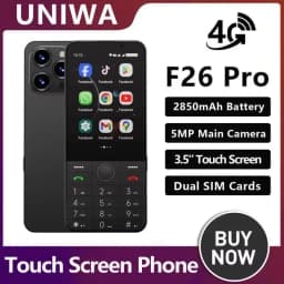 UNIWA F26 Pro 4G 3.5'' Touch Screen Keypad Phone Android 11 2GB+16GB 2850mAh Dual SIM Card Cellphone Whatsapp Google Smartphone