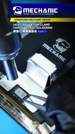 MECHANIC Clip-1 Secure Clamp Ribbon Cables-Prevents Shifting And Cold Joints During Mobile Phone Screen IC Repairs Tool