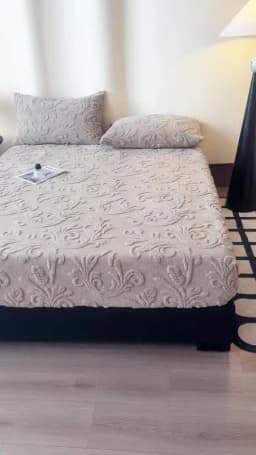 European Style Jacquard Plush Fitted Sheet Winter Thick Warm Fleece King Mattress Cover with Deep Pocket Single Double Bed Sheet