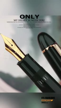 MAJOHN Final Craftsman P141 Pen Metal Copper Piston Ink Absorption 8 # 40 Sun Tip, Dual Color Pen Tip Lightweight Resin Pen Body