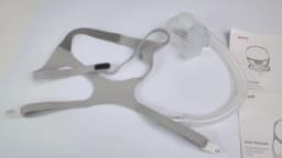Resoxy YF-06 CPAP Full Face Mask Silicone Cushion Mask With Adjustable Headgear 22mm Hose Connection Low Noise for Side Sleepers