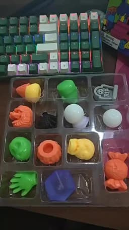 Needoh 13-Day Halloween Advent Calendar Funky Frights Theme Spooky Squishy Slow Rise Stress Relief Toys Countdown Gift Box