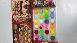 2026 New Christmas Dumpling Squishies Advent Calendar 24 Days Countdown，Happy Stress Relief Blind Box Surprises Christmas Gifts.