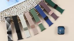 Nylon Band For Apple Watch Strap 44/46mm 45mm 42mm magnetic buckle Bracelet iWatch series se 12 11 10 7 5 6 8 9 Ultra 4 3 49mm