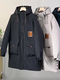 Extra Big Size 12XL Men's Winter Jacket Hooded Warm Parka Male Tall Long Coat 5XL 6XL 7XL 8XL 9XL 10XL Fat Plus Large Waterproof