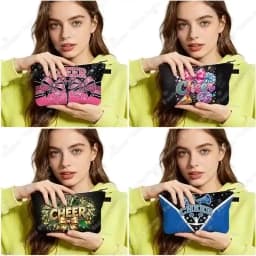 The Vampire Diaries Cosmetic Case DAMON Women Makeup Bag TVD Lipstick Storage Bags Harajuku Zipper Pouch Cute Toiletry Bags