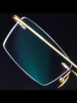 2026 Pure Titanium Ultra-Light Square Rimless Glasses Frame Men Women Fashion Business Rectangle Daily Eyeglasses Eyeware Gafas