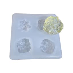 Crystal Cluster Mold Resin Simulation Original Stone UV Epoxy Resin Mold Handmade Decorations Crystal Stone Casting Mold