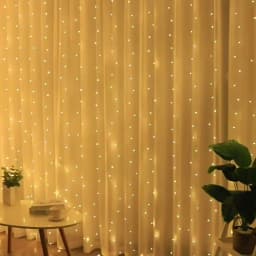 3M 6M USB LED Curtain 8 Modes Light with Remote Wedding Bedroom Living Room Ramadan Decorations EID Mubarak Valentine's Day 2026