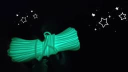 Luminous Rope 9 Strands 4mm Paracord Nylon 550 Tent Cord Glow Parachute Outdoor Bundle Lanyard Camping Survival EDC