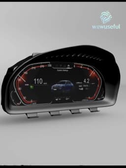 Car Digital Dashboard For BMW 1 2 Series F20 F21 F52 F22 X1 F48 F49 X2 F39 Panel Speedometer Virtual Cockpit Instrument Cluster