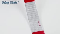 DOT-C2 Truck Reflective Safety Tape Red White Conspicuity Safety Warning Reflectors Film Waterproof Adhesive Sticker For Vehicle