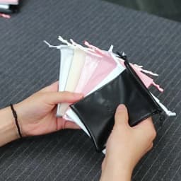100Pcs Jewelry Drawstring Velvet Bag Soft Suede Pouch 5x7cm 7x9cm 9x12cm Small Gift Packaging Pocket For Rings Earrings Bracelet