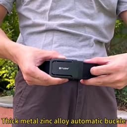 TUSHI Hard Tactical Belt for Men Sturdy Nylon Metal Automatic Buckle Police Duty Military Belt Outdoor Girdle IPSC Accessories