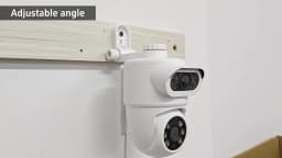 FUERS 5K 10MP Dual Lens IP Camera Tuya Smart Home Security Auto Tracking Wireless Alarm WIFI CCTV Surveillance Outdoor Camera