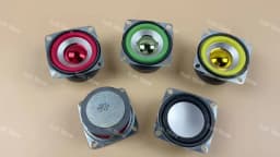 1Pc 5W 3O4Ohm Full-frequency Speaker Square Bluetooth Audio Radio External Magnetic Loudspeaker 3W 4Ohm 53MM