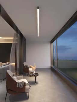 Balcony Ceiling Lights Long Strip Aisle LED Lamp Bedroom Dining Room Living Room Cloakroom Ceiling Lamp Island Kitchen Decor