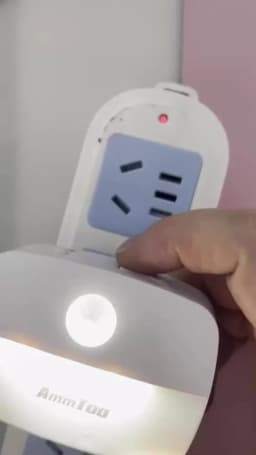 EU US Plug Lamp Nightlight LED Night Light Motion Sensor For Children Bedroom Decoration Hallway Stairs WC Bedside Night Lamp