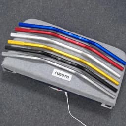 22mm Motorcycle Handlebars CNC Aluminum Alloy Anodizing with Logo for Kawasaki Ninja 400 Z800 Z900 CB650R CG125 CBR600RR MT09 R6