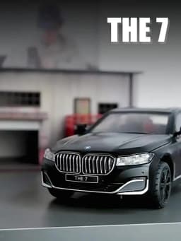 1/24 7 Series 760 LI Alloy Car Model Diecasts Metal Vehicles Car Model Simulation Sound and Light Collection Childrens Toys Gift