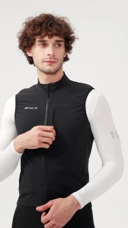 BCBE-ING Men Cycling Vest Sleeveless Windproof Cycling Gilet Lightweight Breathable Bike Vest YKK Zip Chaleco Ciclismo Hombre