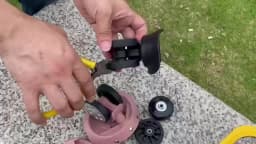 Luggage Wheels Replacement Black Rubber Universal Casters Fix Noisy Broken Suitcase Spinner Repair Parts Kit for Travel DIY User