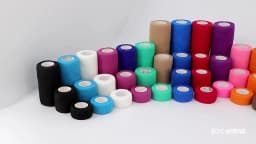 12/24Rolls Athletic Wrap Tape Self Adhesive Elastic Bandage Elastoplast Sports Protector Knee Finger Shoulder Tattoo Accessories