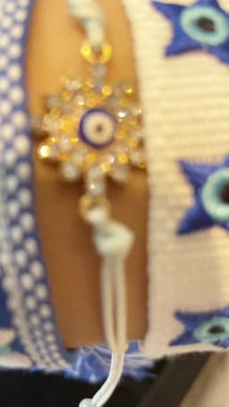 Fashion Woven Bracelets Stackable Evil Eyes Embroidered Tassel Bracelets Everyday Style